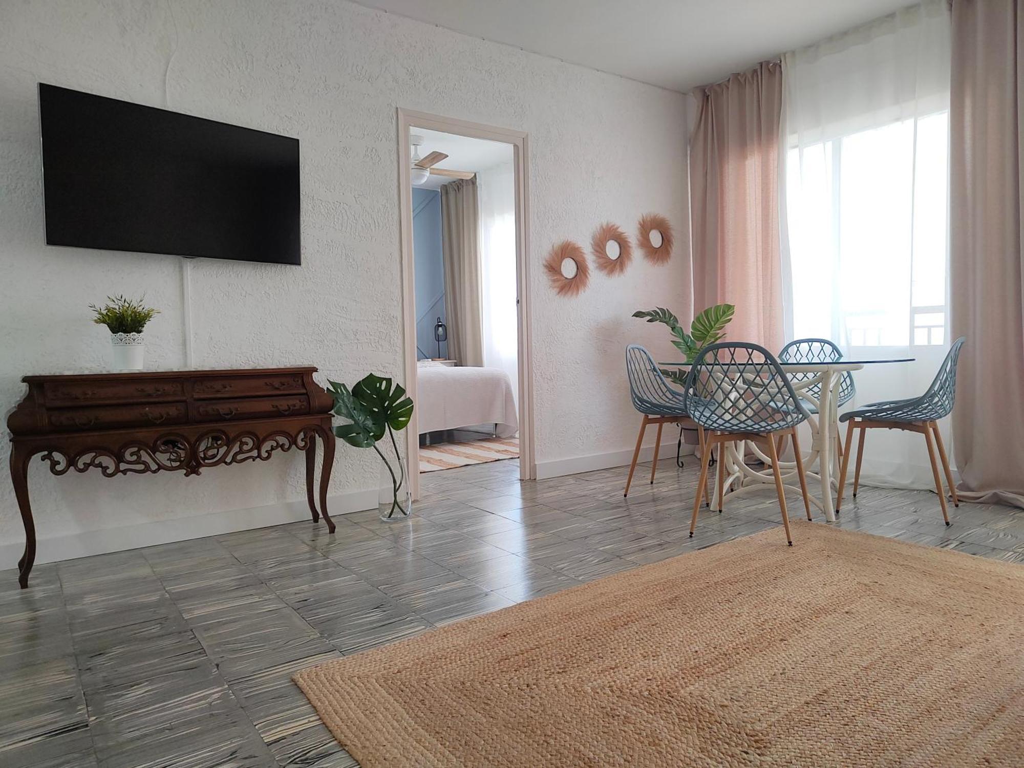 גאנדיה Apartamento Arena Blanca 200 M De La Playa מראה חיצוני תמונה