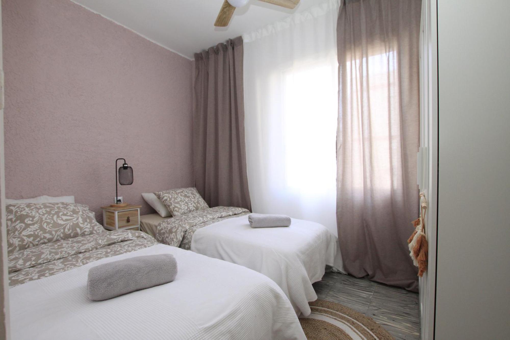 גאנדיה Apartamento Arena Blanca 200 M De La Playa מראה חיצוני תמונה