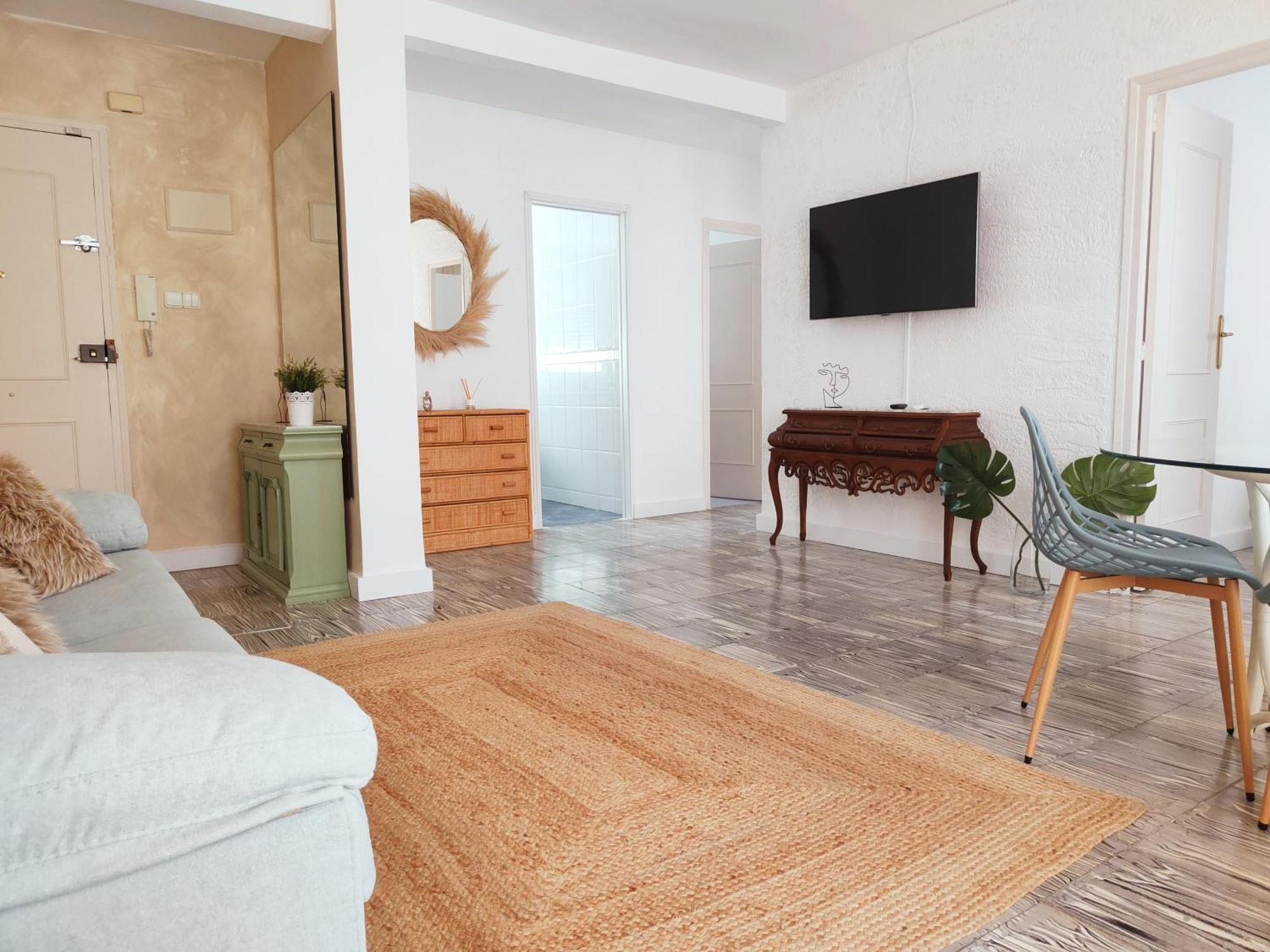 גאנדיה Apartamento Arena Blanca 200 M De La Playa מראה חיצוני תמונה